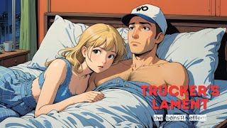 Truckers Lament Music by SunoAi v35 original lyrics by eku [upl. by Ahsiekram9]