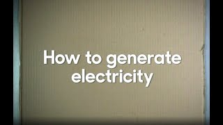 Generate Electricity By Spinning A Magnet In A Coil Of Wire  KS3 Physics BBC Bitesize [upl. by Baumbaugh43]