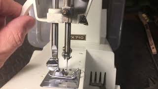 How To Remove the Presser Bar Lifter on a Singer Featherweight [upl. by Caron916]