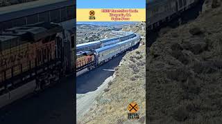 BNSF Executive Train Hesperia CACajon Pass [upl. by Callie511]