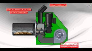 ANIMACJA PALNIKA NA PELLET PLATINIUM BIO 200 kWavi [upl. by Ettenoj]