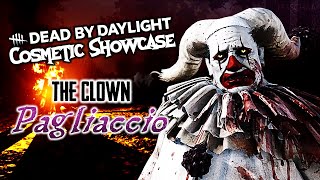 DBD Cosmetic Showcase The Clown Pagliaccio [upl. by Hecklau]