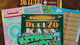 MIX zdrapek Lotto na wtorek 🍀 Jest przyzwoicie 😁💲 012 [upl. by Corette]