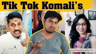 Tik Tok Komalis  மயில் தொண்டையா   Vj Parvathy GP Muthu Gayathri Shan Tamil Tik Tok Comedy [upl. by Carlos515]