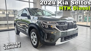 Kia seltos htk 2024  VFM Variant  Seltos 2nd base model 2024  The AutoWorld [upl. by Esorrebma]