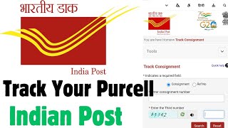 How to Check indian post tracking status  Indianpost track atm card [upl. by Nisay43]