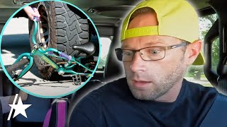 OutDaughtered Adam RUNS OVER Hazels Bike [upl. by Thain]