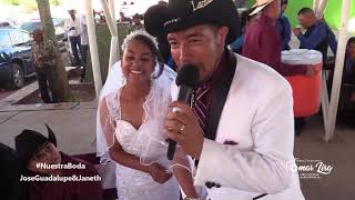 El Poder De Zacatecas Y Mundo Miranda Apaseo Nieves 2017 Boda de Janeth y Jose [upl. by Wulfe]