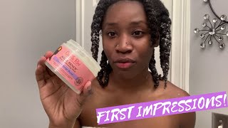 FIRST IMPRESSIONS Camille Rose Naturals Algae Renew Deep Conditioner [upl. by Delogu436]