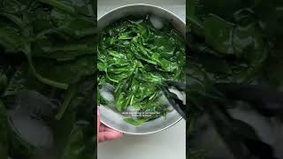 Spinach Banchan in 5 minutes [upl. by Four]