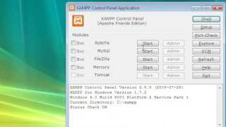 How to install XAMPP 172 For Windows XP Vista 32 amp 64bit [upl. by Imeka350]