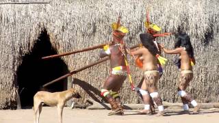 BrazilXinguIndios Kamayura Kuarup I day [upl. by Montana]