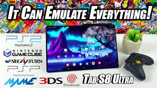 The Ultimate Emulation Tablet The Galaxy Tab S8 Ultra Can Emulate Everything [upl. by Nollek]