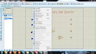 Gray Code To Binary Code Converter Using Proteus VSM [upl. by Aerdno]