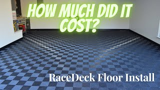 Race Deck Garage Floor Installation [upl. by Oznarol]