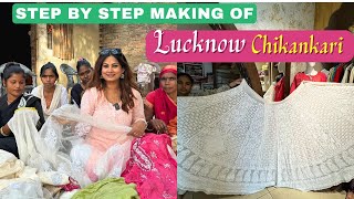 Chikankari Embroidery of Lucknow  Meet the Artisans  How to Buy Real Chikankari Kurtas [upl. by Inerney]