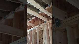 Shed roof system lean to ceiling joists [upl. by Liryc]