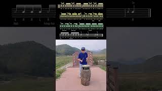 Rudimental Snare drum Performance drums drumming drumlessons snaredrum snaresolo outdoor 드럼 [upl. by Meridith475]