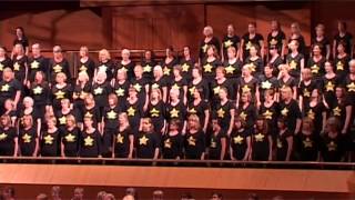 Rock Choir singing quotYoure the Voicequot at The Bridgewater Hall Manchester [upl. by Eadas]