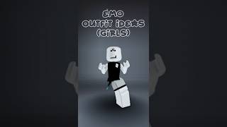 Emo Outfit Ideas  Girl x Girl  shorts roblox edit trend fyp [upl. by Oos]