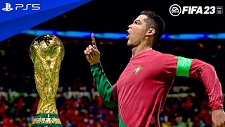 FIFA 23  Brazil vs Portugal  World Cup 2022 Final Match  PS5™ 4K60 [upl. by Lemire]