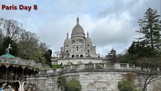 2024 London amp Paris 9 Days  Day 8  Sacre Coeur Montmarte Seine River Cruise ampLuxembourg Gardens [upl. by Elberta]