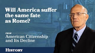 Will America suffer the same fate as Rome  Victor Davis Hanson [upl. by Strenta]