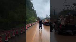 Sanqing Mountain Jiangxi Province  June 27 24  Landslide Continuous heavy rain caused landslide [upl. by Lynne169]