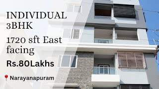 East facing 3bhk 1720sft at Narayanapuram [upl. by Rafaela]