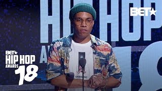 Anderson Paak Speaks To Mac Millers Influence On Our Generation Of HipHop  Hip Hop Awards 2018 [upl. by Yelrebmyk]