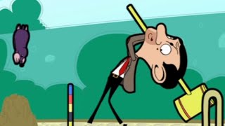 Kill the Mole  Funny Clip  Mr Bean Official Cartoon [upl. by Gnav]