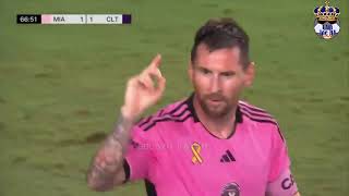 GOL de Messi hoy vs Charlotte [upl. by Asyral]