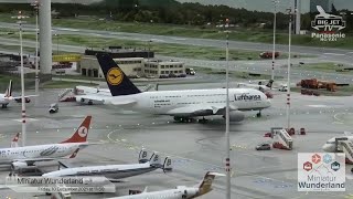 Amazing Model Airport  MiniaturWunderlandOfficial Hamburg  Live [upl. by Aytac]