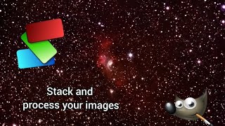 How to Stack and Process your Astrophotography Images with Deepskystacker and GIMP [upl. by Cowley]