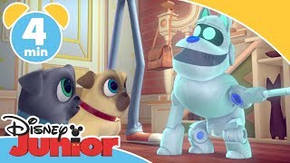 Valpvänner  Den nya robothunden  Disney Junior Sverige [upl. by Letnuhs403]