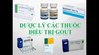 Pharmog SS1  Tập 13  Dược lý về thuốc điều trị Gout [upl. by Ilat]