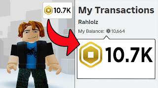 Roblox Games That ACTUALLY Give FREE ROBUX [upl. by Yrreiht]