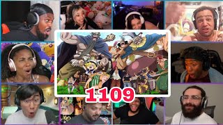 one piece episode 1109 reaction mashup [upl. by Trici]