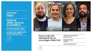 NUOVI MATERIALI INTELLIGENTI PER LO STOCCAGGIO DELLA Co2 [upl. by Ettelracs]