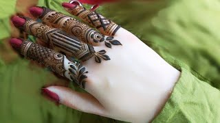 Different Beautiful Finger Henna Design  Latest Finger Mehndi Design  Arabic Mehndi Front Hand [upl. by Endaira]