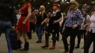 FINALEMENT Line Dance Démo  Séverine Moulin Le Mans 05022017 [upl. by Anihpesoj]