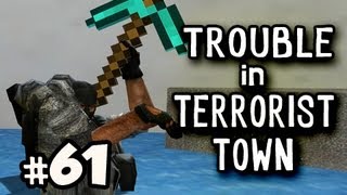 MINECRAFT PICKAXE PARTY  Trouble In Terrorist Town wNova Kevin amp Immortal Ep61 [upl. by Aveer639]