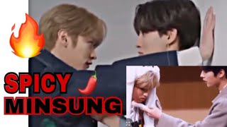 MINSUNG moments that will give you a nosebleed🔥🩸 PART 1  minsung tension analyzed [upl. by Earlie573]