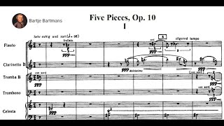 Anton Webern  Five Pieces for Orchestra Op 10 1913 [upl. by Deni245]