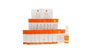 TanTowel SelfTanning Classic 20piece Kit [upl. by Alauqahs766]