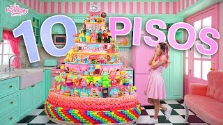 GIGANTESCO PASTEL DE 10 PISOS  ESHPESHIAL 10 MILLONES  MIS PASTELITOS [upl. by Ettennig758]