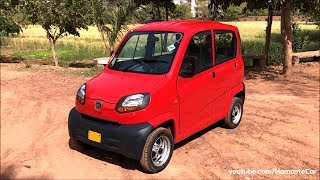 Bajaj Qute RE60 CNGPetrol 2019  Reallife review [upl. by Notlil]