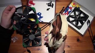 Noctua NFF12 Chromax Unboxing 3 [upl. by Aennaej]