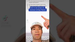 notion ai’s features are simple to use like its “continue writing” feature notion notionai [upl. by Imorej]