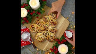 Cranberries amp Pistachio Christmas Tree Bread  Panasonic Cooking [upl. by Andros747]